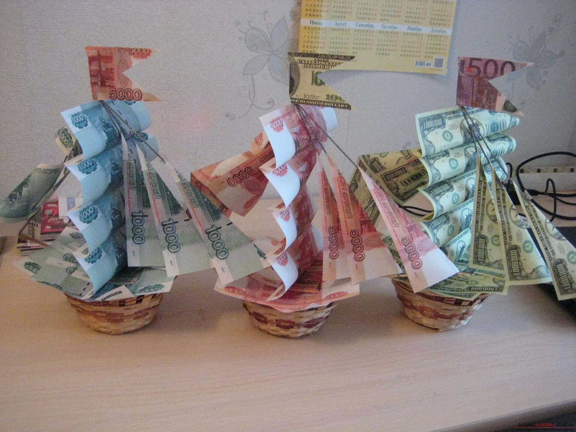 Подарить деньги на день рождения фото Pin on панно из денег