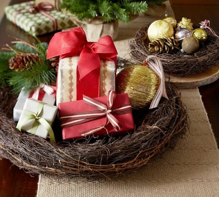 Подарки декор для дома Christmas Centerpieces Diy christmas table, Christmas centerpieces diy, Christma