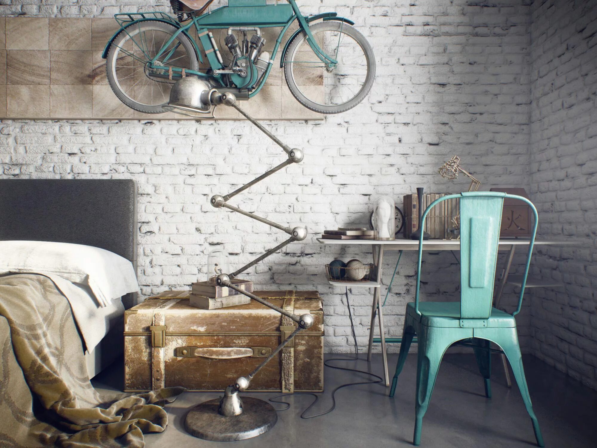 Подарки лофт стиль bedroom! Stylish loft, Loft living space, Loft living