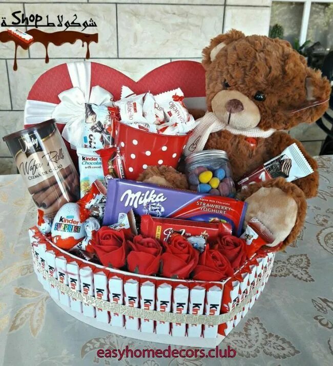 Подарки с фото на день Geschenke Geschenke Valentine's day gift baskets, Friend birthday gifts, Valenti