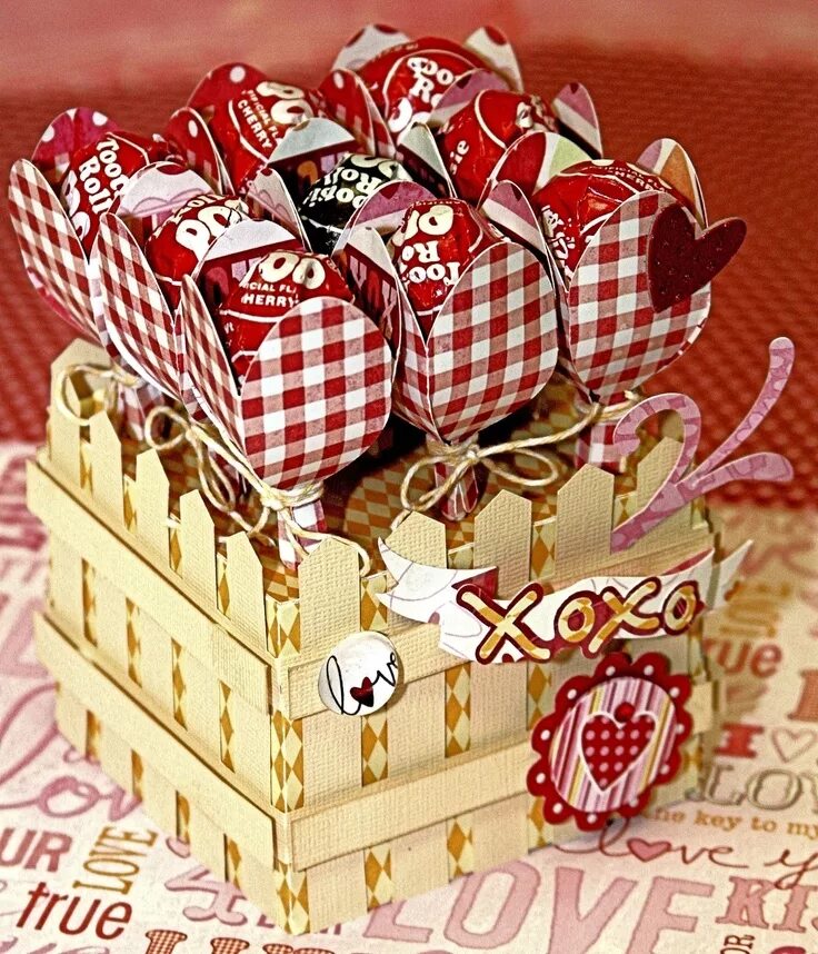 Подарки своими руками на день фото Kathy's "Piece"ful Place Valentines day cards handmade, Candy crafts, Valentine 