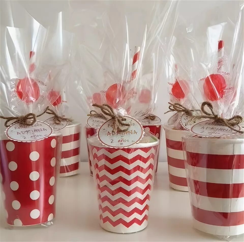 Подарки в домашних условиях своими руками vasos de chuches - Buscar con Google Dulces para fiestas, Obsequios de fiestas, 