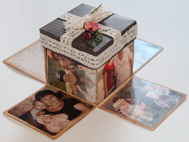 Подарочная коробка своими руками фото Коробочка с сюрпризом (Magic Box) своими руками, мастер-классы