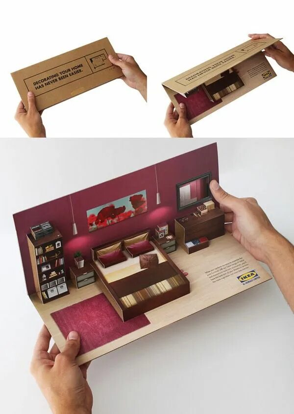 Подарок для дизайнера интерьеров Creative Brochure Design Ideas - Geometric Shapes And More EntheosWeb Brochure d