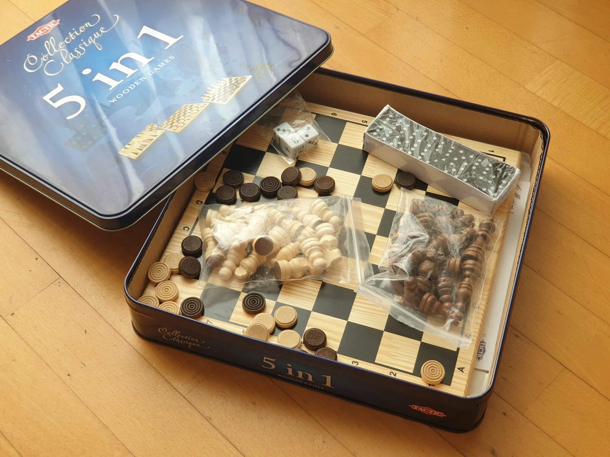Подарок игра фото Настольная игра TACTIC GAMES Подарочный набор 5 в 1 14006 TACTIC GAMES - купить 