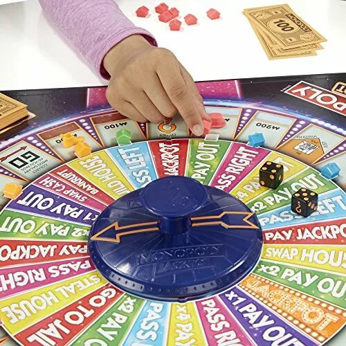 Подарок игра фото Купить игры в исследования и открытия Hasbro. Hasbro - B7368 - Monopoly - Jackpo