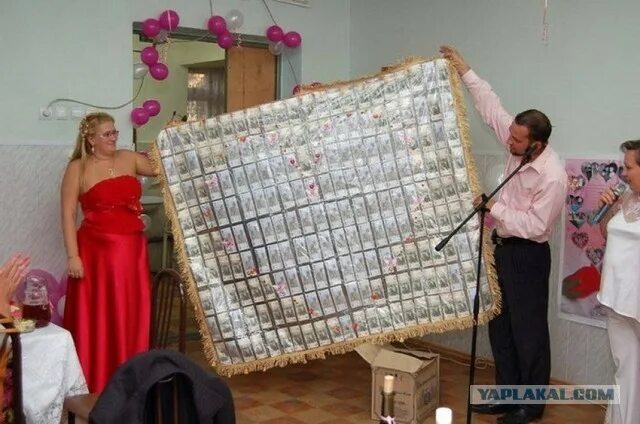 Подарок на свадьбу деньгами фото Какую сумму дарить на день рождения или свадьбу? - ЯПлакалъ