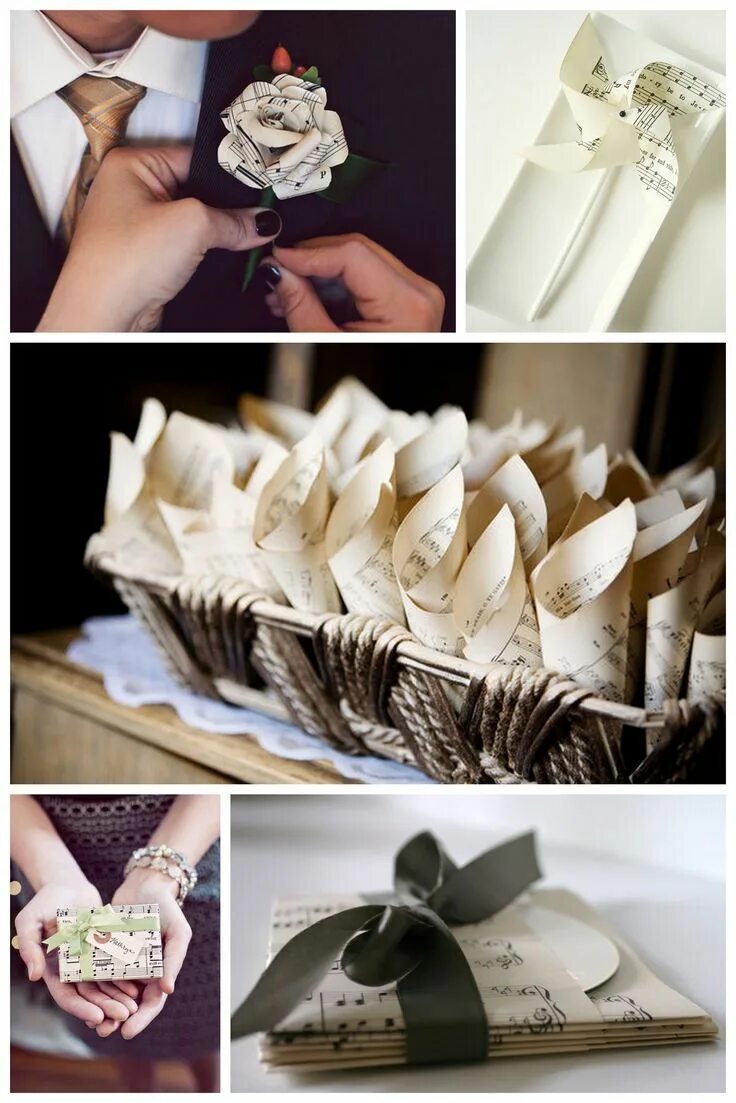Подарок на свадьбы своими руками фото Sheet Music Wedding Details in 2019 Sheet music wedding, Wedding, Wedding music