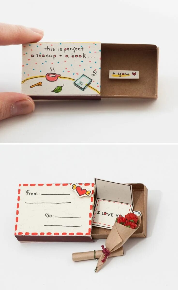 Подарок самоделка Pin by Mert Meco on Diy gifts Matchbox crafts, Diy crafts for gifts, Birthday ca