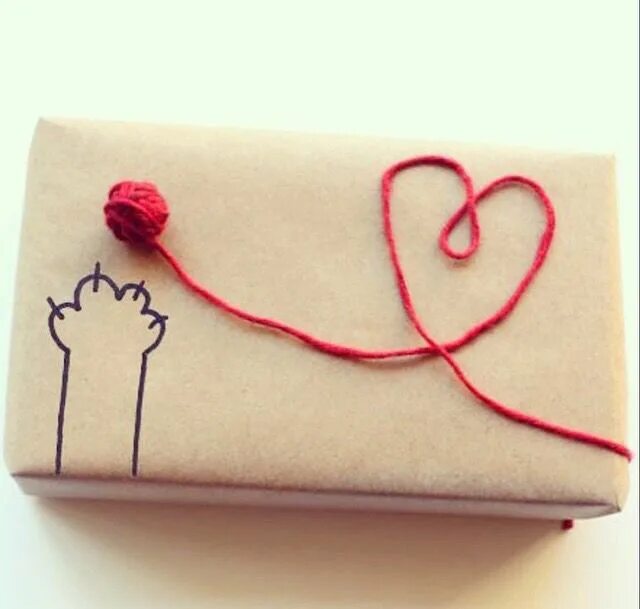 Подарок самодельными руками Adorable way to give a present Creative diy gifts, Diy gift wrapping, Gift wrapp