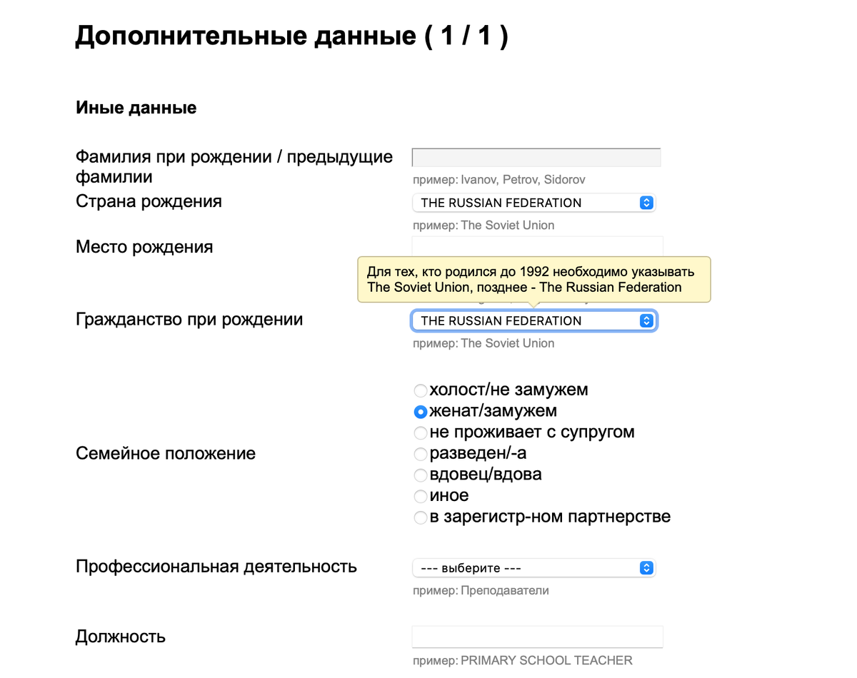 Подать документы на оформление дома Самостоятельное оформление шенгенской визы в Италию: заполнение анкеты (пошагово