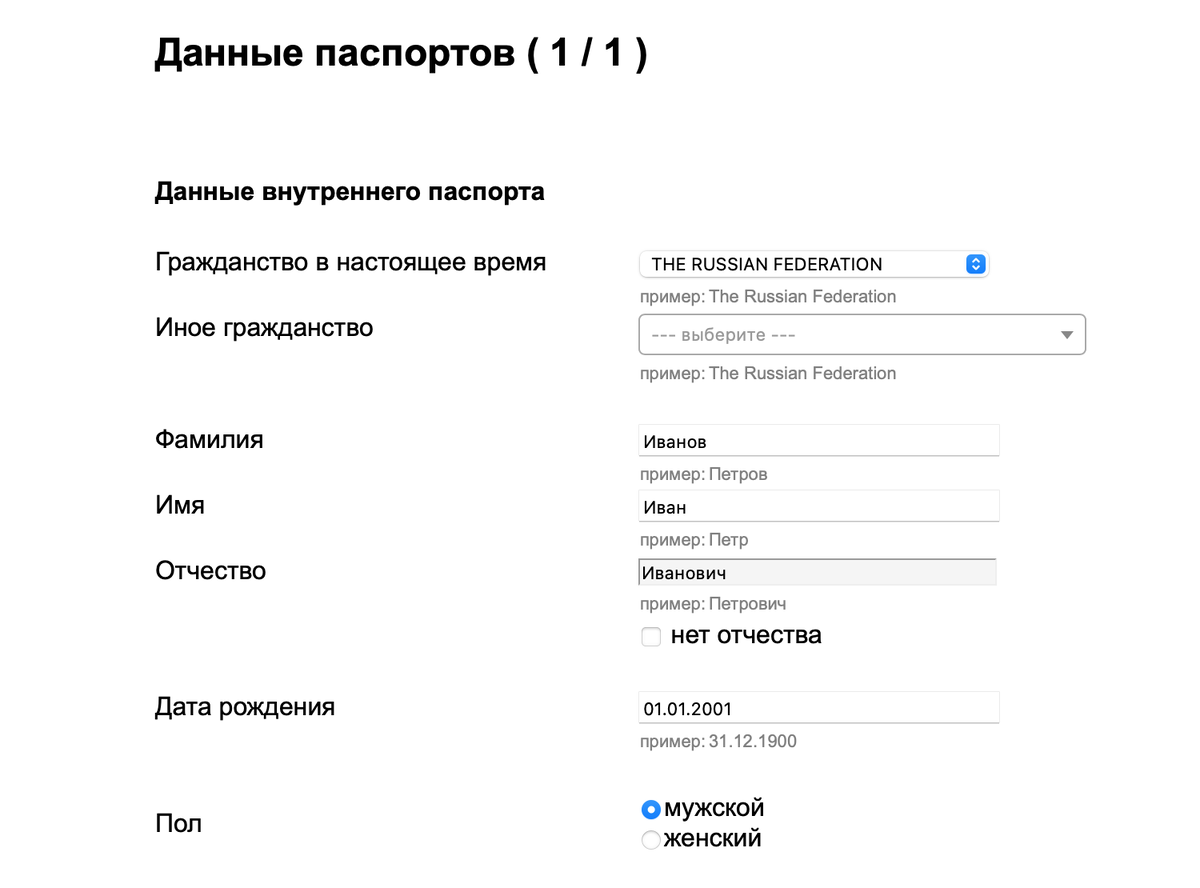 Подать документы на оформление дома Самостоятельное оформление шенгенской визы в Италию: заполнение анкеты (пошагово