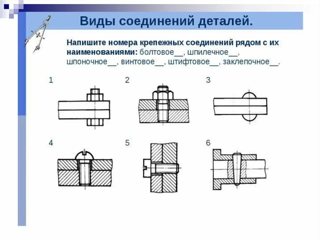 Подбери к каждому материалу подходящие способы соединения Картинки 3 ПРИМЕРА СОЕДИНЕНИЯ