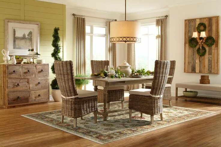 Подбираем мебель под интерьер Let's start decorating our dining rooms for the holidays! Decoraciones de casa, 