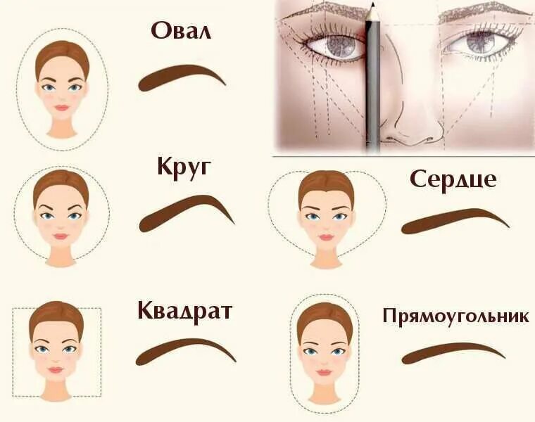 Подбор бровей онлайн по фото Как подобрать правильную форму бровей Маркет красоты Дзен