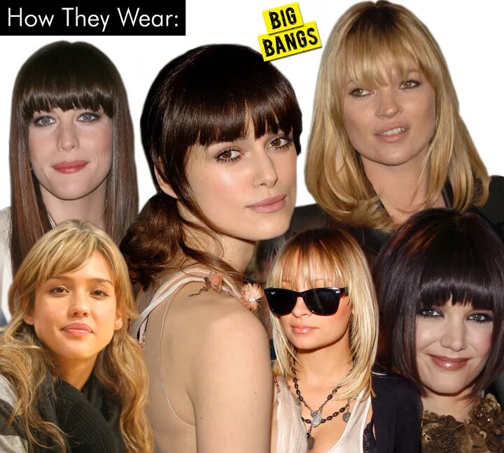 Подбор челки онлайн по фото Clip-on Bangs - Sassy Hong Kong