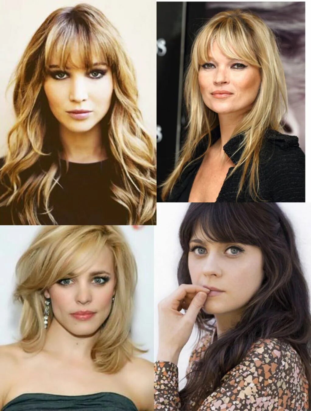 Подбор челок по фото Discover the Best Haircut For Your Face Shape Oblong face hairstyles, Long face 