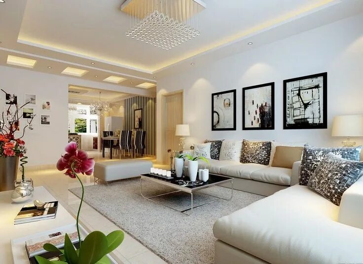 Подбор фото интерьер Long Wall Decoration Living Room - Best Paint for Interior Check more at http://