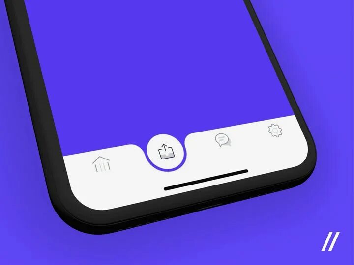 Подбор фото песни 25+ Animated Tab Bar Designs for Inspiration on Behance Mobile app design inspir