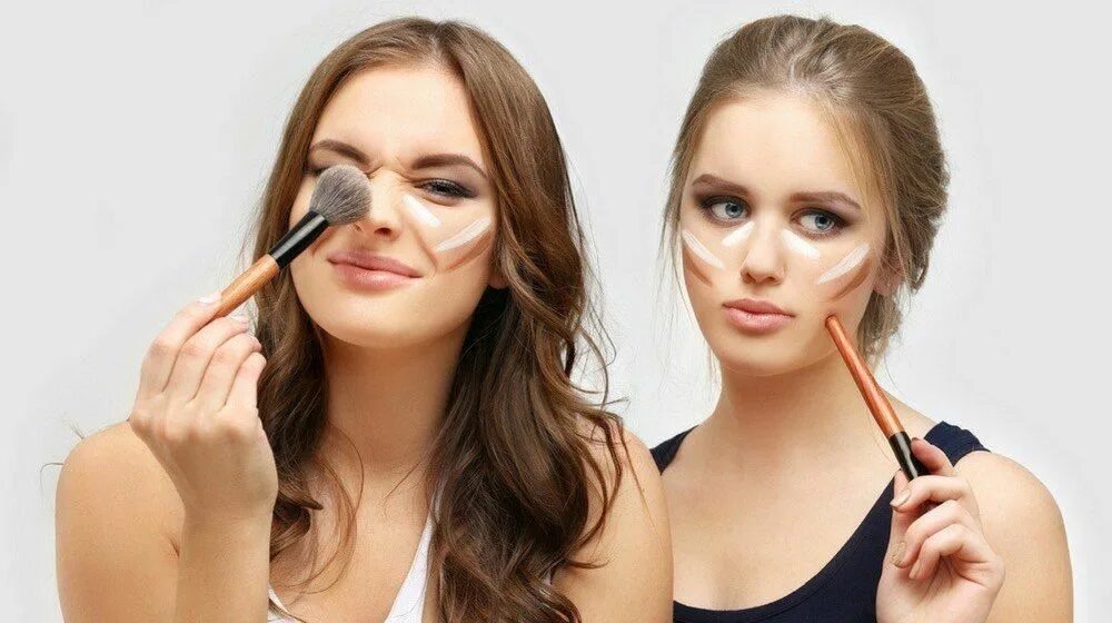 Подбор макияжа How To Contour Your Face Depending On Your Face Shape Best makeup tutorials, How