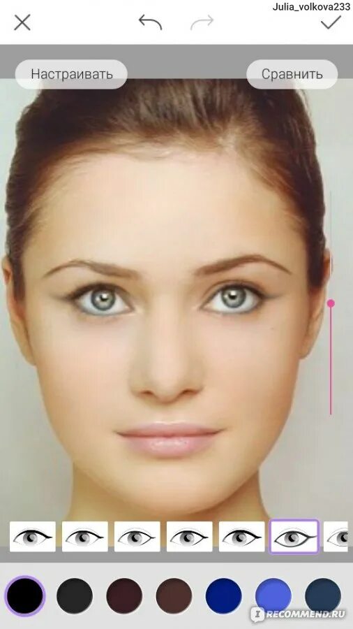 Подбор макияжа по фото бесплатно Мобильное приложение YouCam MakeUp - "Просто программа-волшебник! Одним кликом с