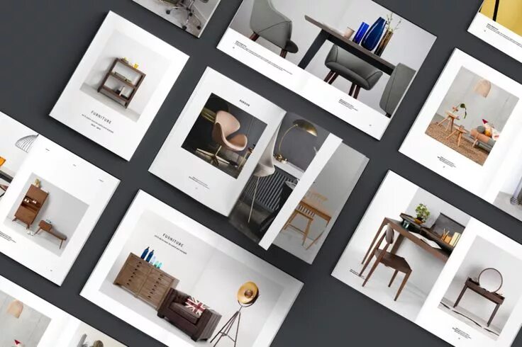 Подбор мебели дизайн интерьера C E N T R E - Furniture Catalog by BOXKAYU on Envato Elements Furniture catalog,