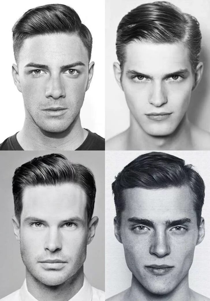 Подбор мужской прически The Classic Side Part Haircut Side part haircut, Classic mens haircut, Mens hair