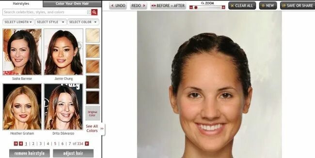 Подбор прически по фото нейросеть 5 Free Websites To Try On Virtual Hairstyles Virtual hairstyles, Virtual hairsty