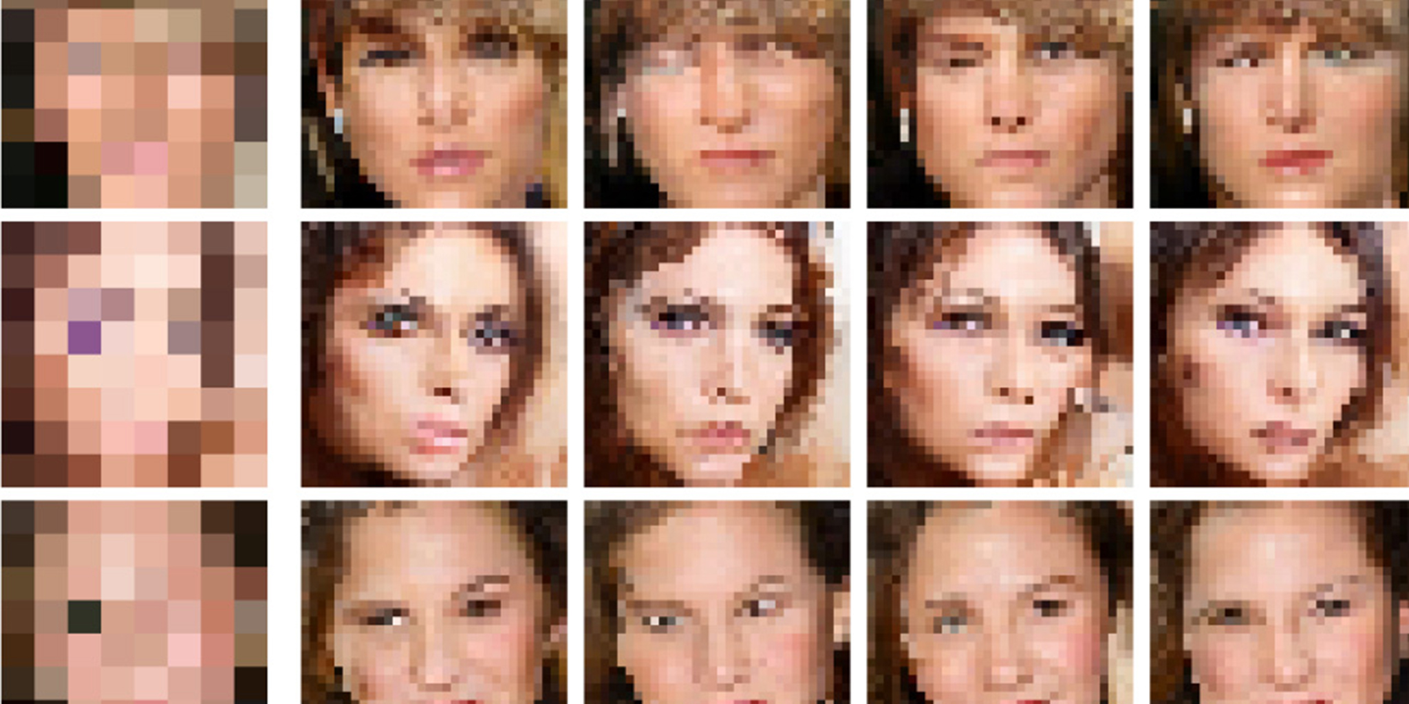 Подбор прически по фото нейросеть Latest Google Brain project makes sci-fi's 'zoom and enhance' a reality