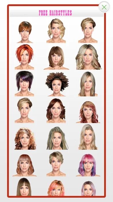 Подбор прически по лицу для женщин ✅ Updated Hairstyles for Your Face Shape app not working (down), white screen / 