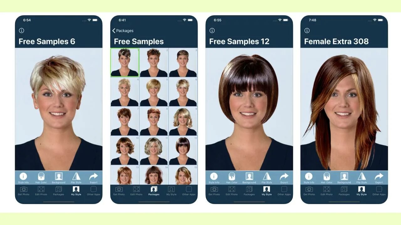 Подбор причесок для женщин Best Wig App Clearance beztabaka.by