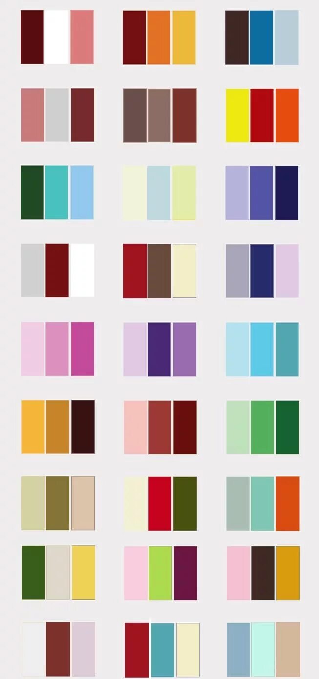 Подбор сочетания цвета одежды possible color schemes Сочетание цветов, Свадьбы по цветам, Цветовые схемы красо