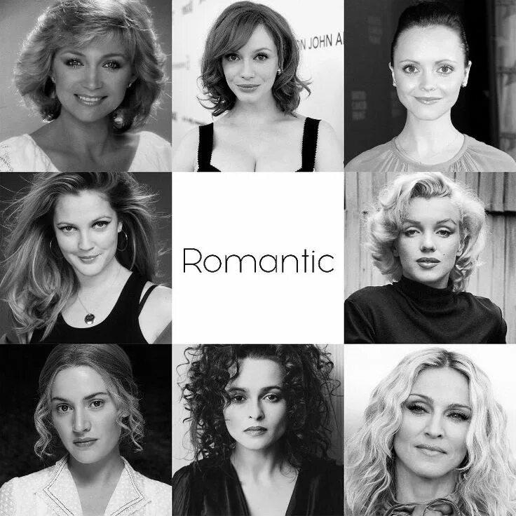 Подбор стиля по фото Pin on Kibbe Romantic Body Type Kibbe romantic, Romantic hairstyles, Romantic cl