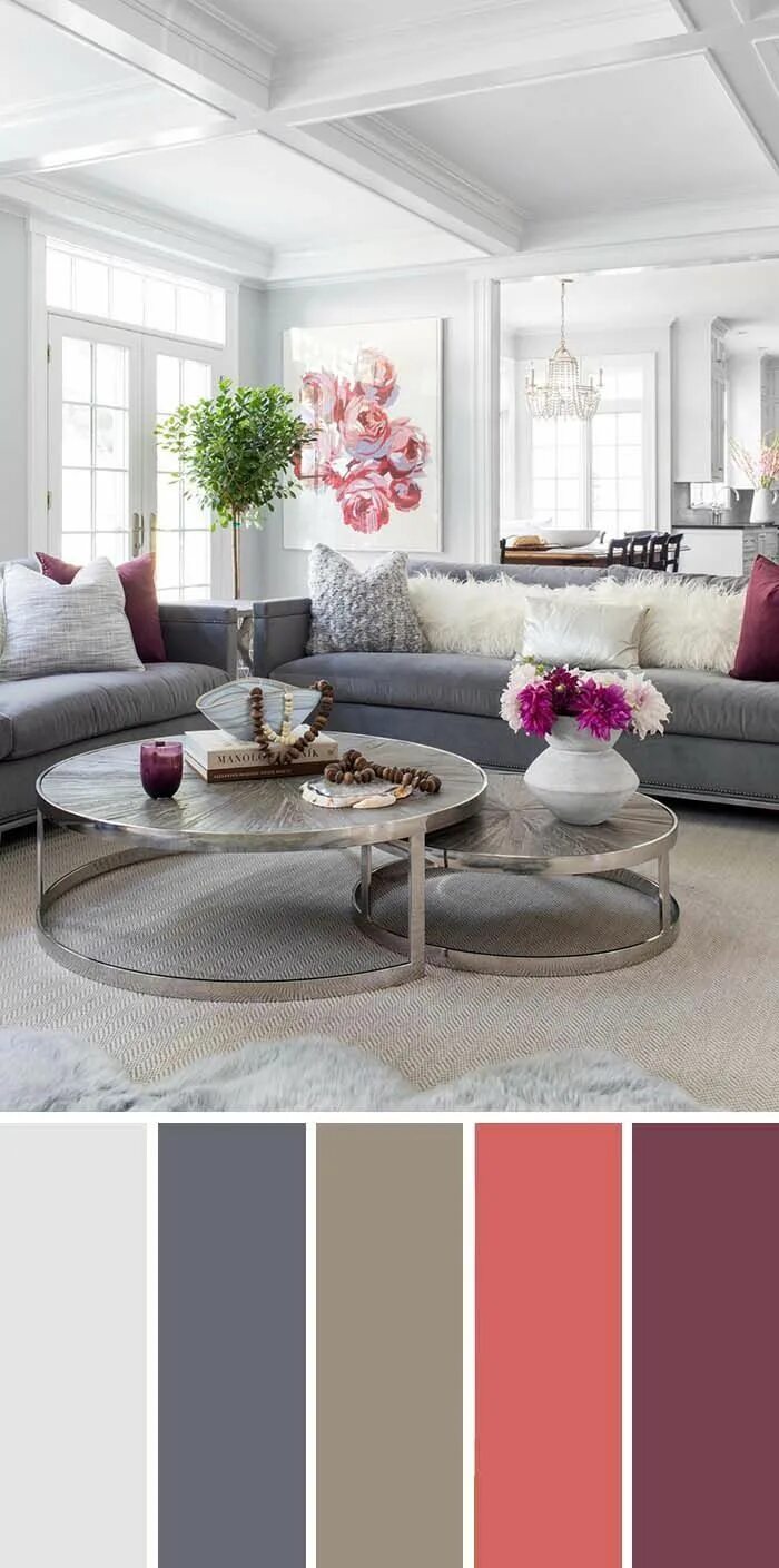 Подбор цвета в интерьере онлайн 9 Fantastic Living Room Color Schemes Living room decor colors, Living room colo