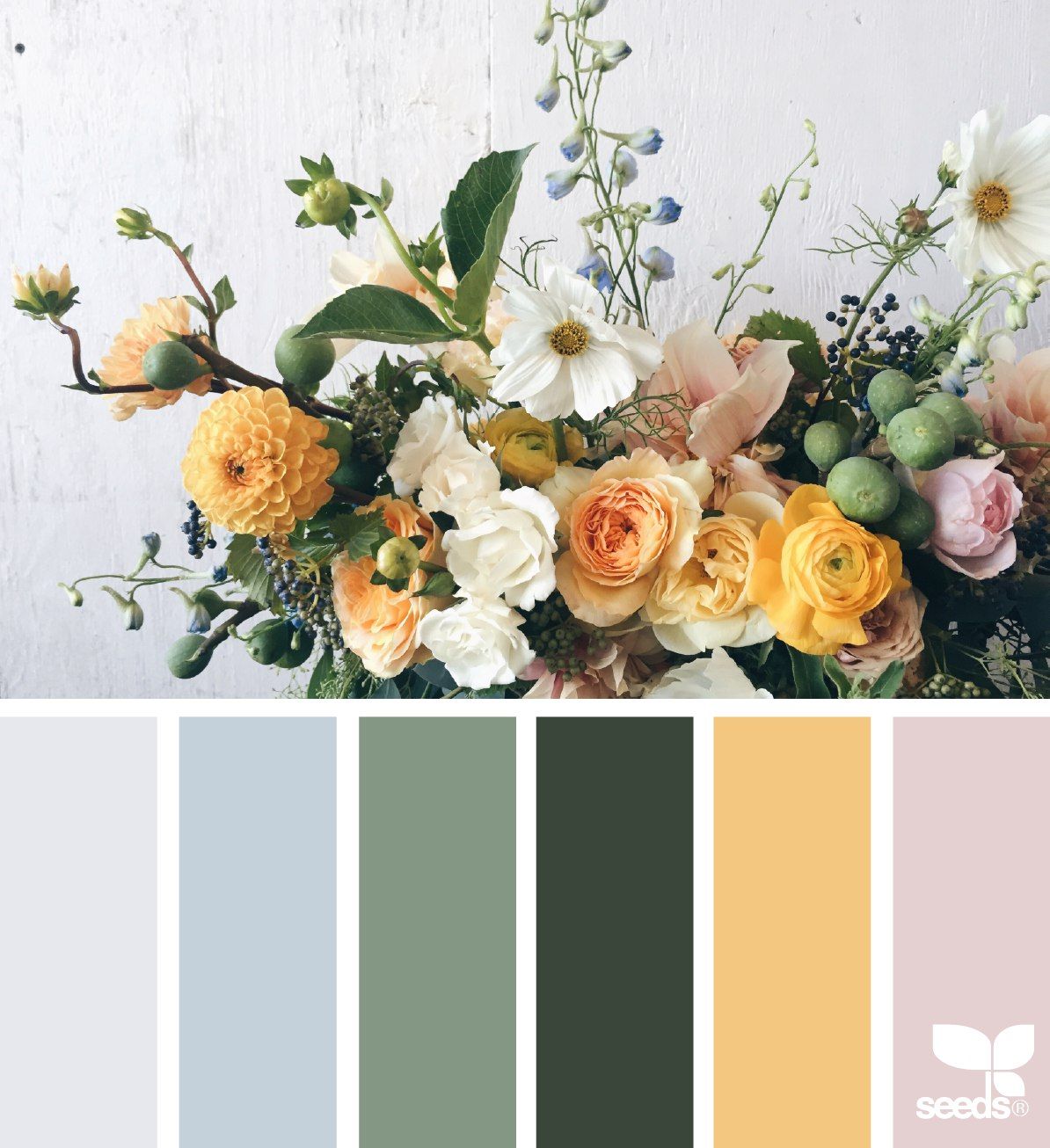 Подбор цветов онлайн по фото бесплатно Pin on ВЕСІЛЬНІ ТОРТИ_wedding cakes Seeds color, Spring color palette, Design se