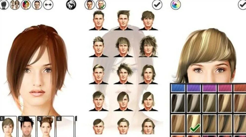 Подбор женских стрижек онлайн бесплатно Looking Through The Best Hairstyling Games, Apps And Simulators - Kpopmap - K-Tr
