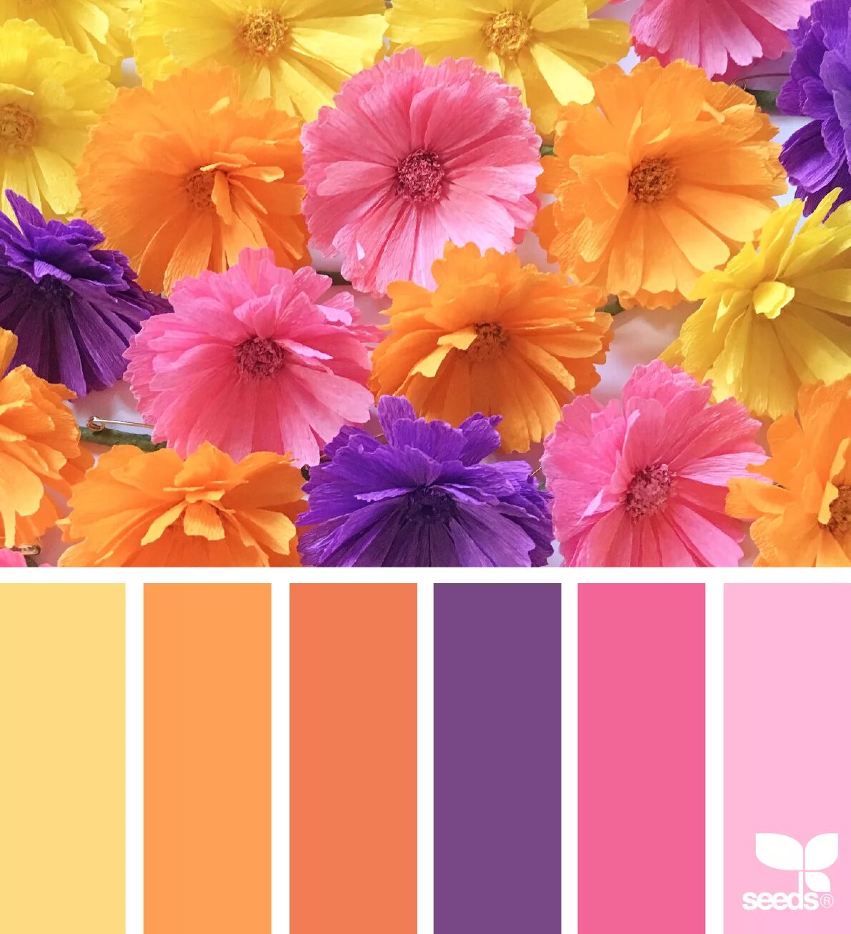 Подборка фото по цвету Paper Flora Seeds color, Color palette design, Color schemes