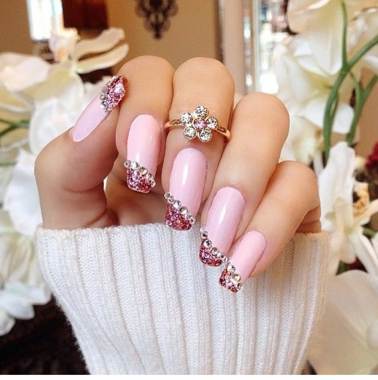 Подборка идей маникюра Pin by Kay Ready on Nail Glam Nail designs, Nail art, Fancy nails