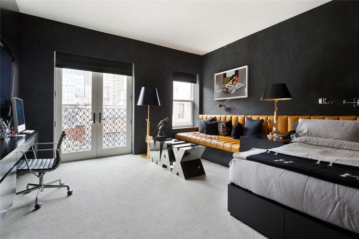 Подборка интерьера комнаты $20 Million Triplex in East Side, New York City, has received a recent modern re