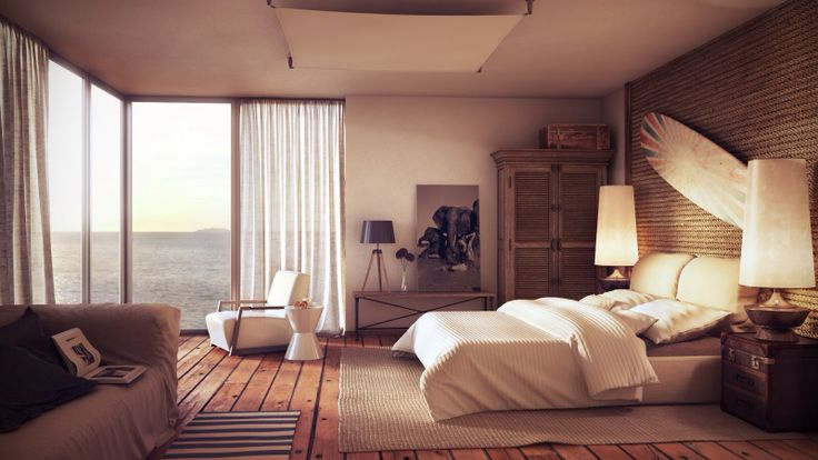 Подборка интерьера комнаты #Beach house interior design ideas Deco chambre moderne, Chambre a coucher, Deco