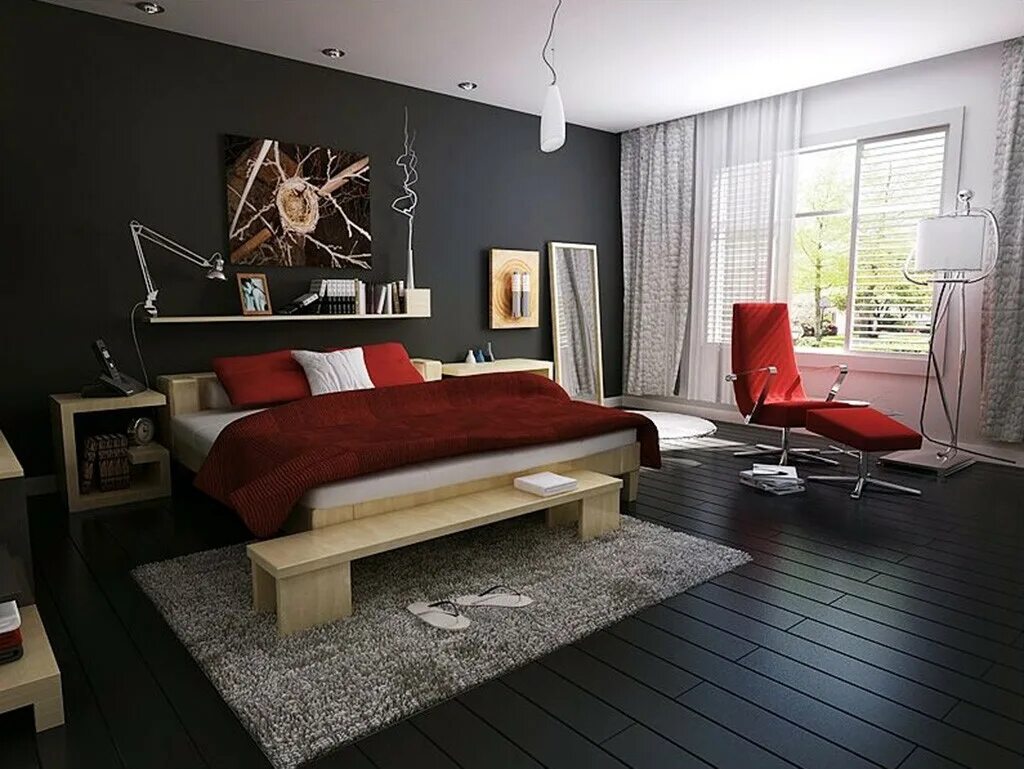 Подборка интерьера комнаты ArtStation - Modern Bedroom Design