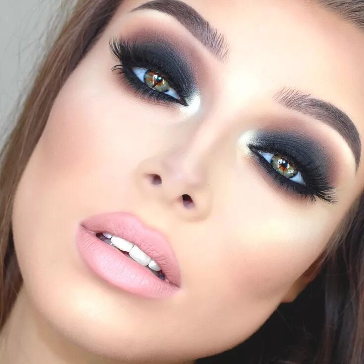 Подборка макияжа по фото Dark Eyeshadow Look 40 Amazing Hottest Smokey Eye Makeup Ideas 2019 Tutorials Fo