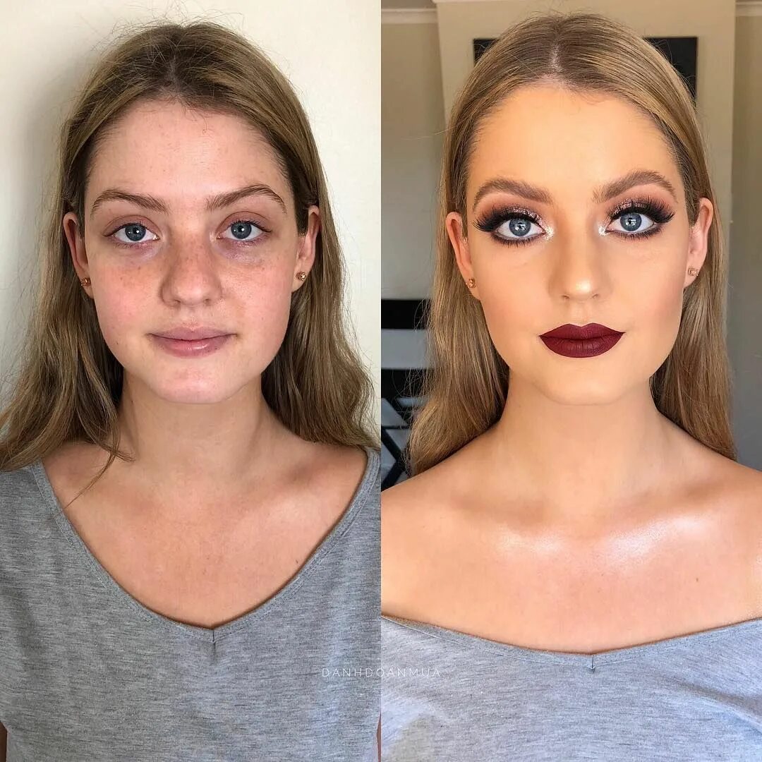 Подборка макияжа по фото 25 Images that show the power of makeup. Power of makeup, Celebs without makeup,