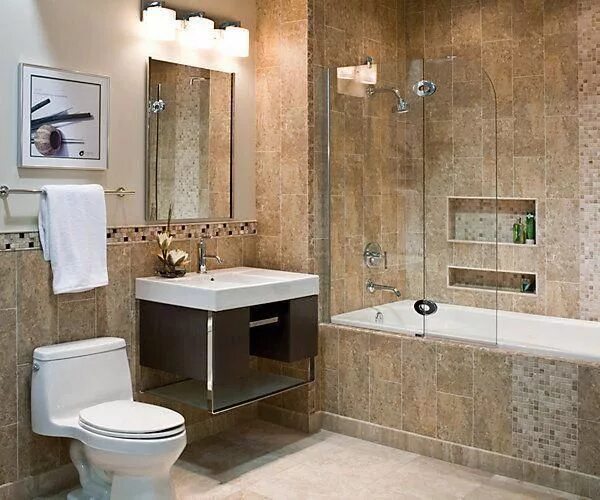 Подборка плитки для ванной комнаты фото дизайн 40 beige stone bathroom tiles ideas and pictures #BathroomShowerIdeas #BathroomS