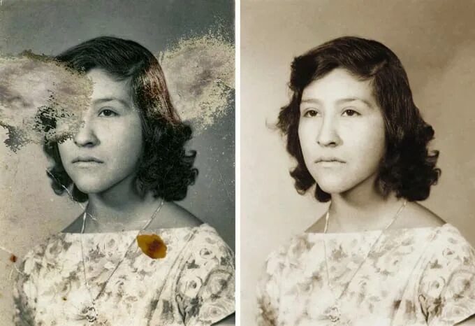 Подборка старых фото Restore old photos, retouch, fix damaged photo and colorize by Downloadmio Fiver