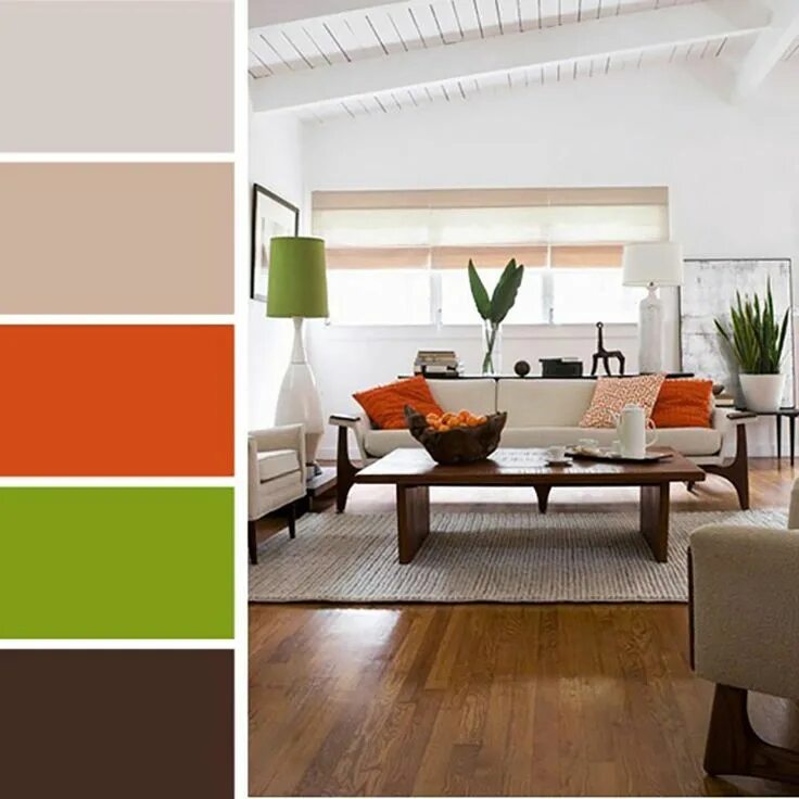 Подборка цвета в интерьере Palettes de couleurs afin de choisir les bonnes nuances pour notre intérieur Déc