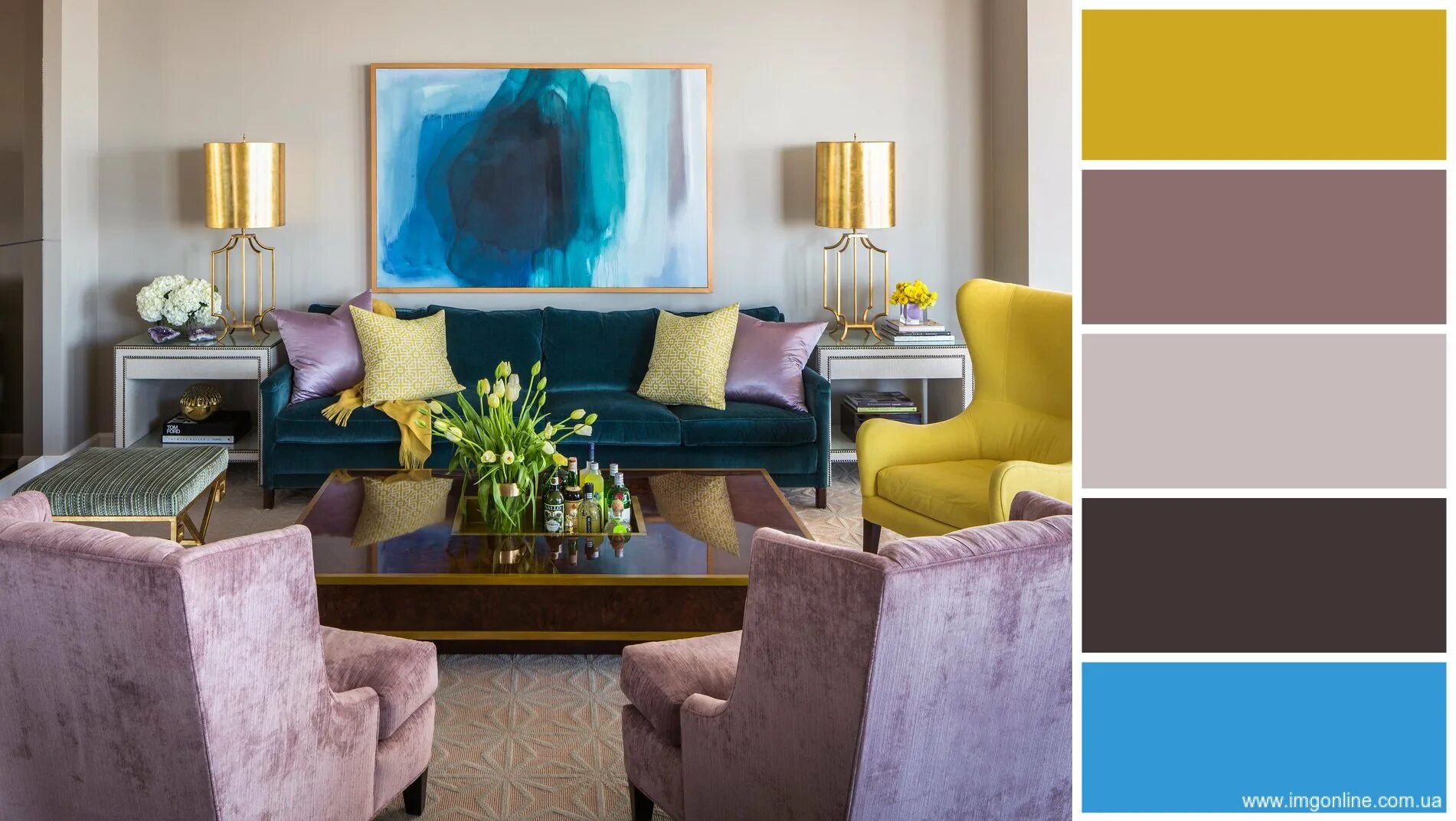 Подборка цветов в интерьере Color palette interior design - 71 photo