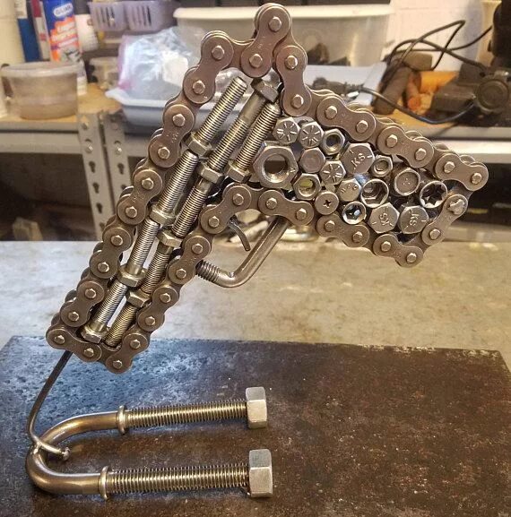 Подделки самоделки This item is unavailable - Etsy Welding art projects, Metal art diy, Scrap metal