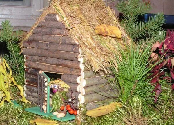 Подделки в домашних условиях фото поделки из природного материала 3 класс - Поиск в Google Outdoor decor, Ladder d