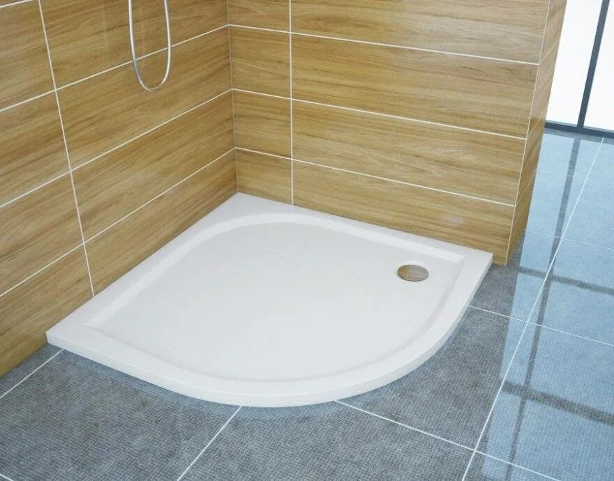 Поддоны для ванной комнаты фото Поддон для душа Эстет Омега 90x90 - купить за 17510 руб. в Москве в интернет-маг